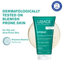 Uriage Hyseac Gentle Gel Face Wash for Oily Acne Prone Skin Foams, Purifies & Eliminates Excess Oil