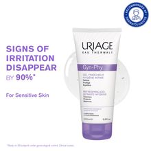 Uriage Gyn-Phy Intimate Refreshing Cleansing Gel Gentle Daily Hygiene Wash for Intimate Areas