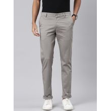 Classic Polo Men's Cotton Slim Fit Chinos Grey