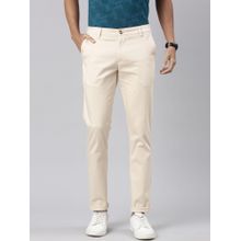 Classic Polo Men's Cotton Slim Fit Chinos Beige