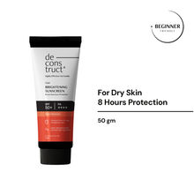 Deconstruct Fluid Brightening Sunscreen SPF 50+ & PA++++, Prevents Tanning For Dry Skin