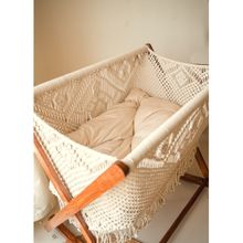 Karighar Handcrafted Wooden Baby Paalna Cradle