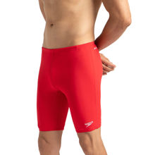 Speedo Men's Endurance+ Essential Jammer - Fedred & White