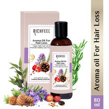 Richfeel Hair Loss Oil with Rosemary, Lavender & Grapeseed for Fall Control & Growth