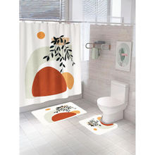 The Better Home Shower Curtain & Bathmat Set (Sunset)