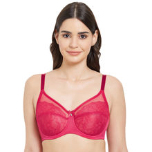 Wacoal Retro Chic Non-padded Wi Full Coverage Support Everyday Comfort Bra - Persian Red