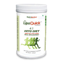 NutroActive LipoQuick Powder Keto Diet Meal Replacement