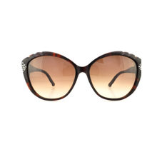 Swarovski Sunglasses Oval Sunglasses with Brown Lens for Women