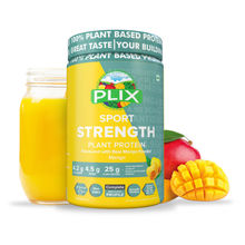Plix Sport Strength Vegan Post Workout Mango Flavour Protein Powder