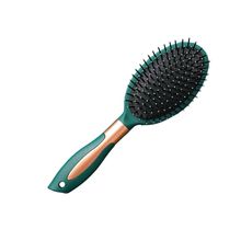 Kazarmaa Detangle Hair Brush For Fizzy Hair Green