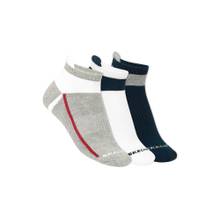 SKECHERS Mens Half Terry Ankle Socks - Multi-Color (Pack of 3)