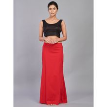 I AM BY DOLLYJAIN Cotton Lycra D'coat Red