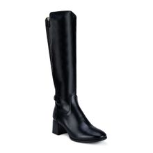 Rosso Brunello Black Knee High Boots