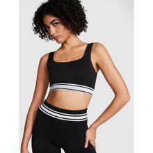 Victoria's Secret Flip It Seamless Reversible Black Sports Bra