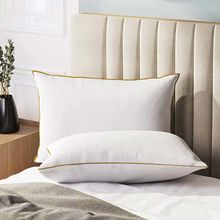 SLEEPSIA Microfiber Hotel Bed Pillow (Pack Of 2)