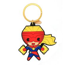 EFG Store Avengers Captain Marvel Rubber Keychain
