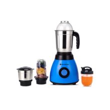 Wonderchef Acura Blender Pro Mixer Grinder with 4 Stainless Steel Jars 500W Black & Blue