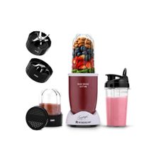 Wonderchef Nutri-blend Activ Mixer Grinder Blender, 2 Unbreakable Jars, 500W, Red