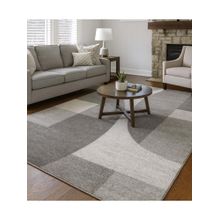 OBSESSIONS Abstract Polypropylene Carpet, Cream