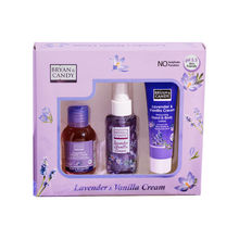 BRYAN & CANDY Lavender & Vanilla Cream Bath Kit Women'S Day Gift