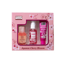 BRYAN & CANDY Cherry Blossom Bath Kit Women'S Day Gift Set