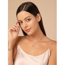 Salty Women Hyacinth Zircon Heart Magnetic Clover Necklace