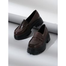 VALIOSAA Brown Casual Loafers