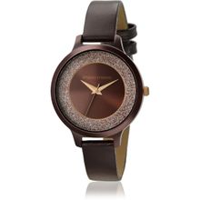 Studio Etheno Brown Dial Color Casual Watch For Women