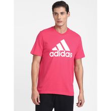 adidas M Bl Sj T Pink Walking T-shirt