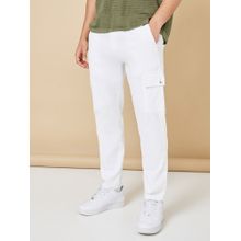 Styli Cotton Blend Relaxed Fit Cargo Pants