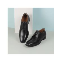 Mochi Men Black Lace Up Formal Derbies