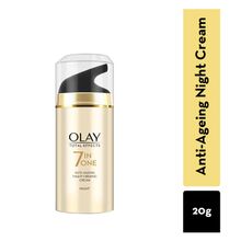 Olay Total Effects Night Cream, Fights 7 Signs Of Ageing With Niacinamide And Green Tea Extracts