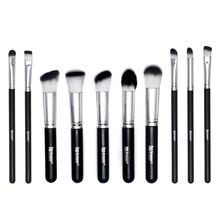 Bronson Professional Premium 10 Pcs Makeup Brush Set For Professional Home Use