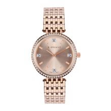 Giordano Rose Gold Dial Analog Wrist Watch for Women - GD-2096