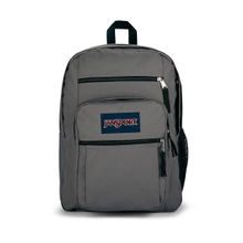Jansport Big Student Graphic Grey Medium Backpack - 34 Ltrs