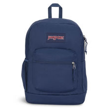 Jansport Cross Town Plus Blue Medium Backpack - 29 Ltrs