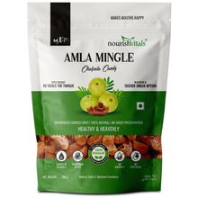 Nourish Vitals Chatpata Amla Mingle Candy, Dehydrated Candies, No Added Preservatives