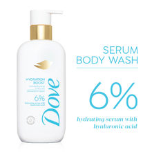 Dove 6% Hydrating Serum With Hyaluronic Acid Hydration Boost Bodywash