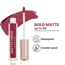 Swiss Beauty Matte Hour Waterproof Liquid Lipstick, Up To 10-Hour