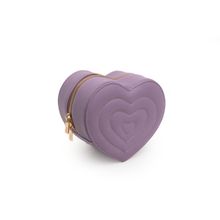 SG By Sonia Gulrajani Lilac Sweetheart Quilted Organiser Pouch