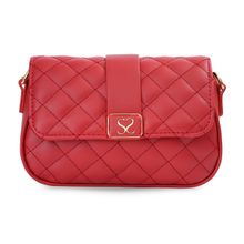 Sugarush Anny Women Pu Sling Bag - Red