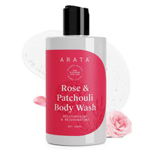Arata Rose & Patchouli Body Wash, 24-Hours Moisture, Refreshing & Long-lasting Fragrance, For Men & Women