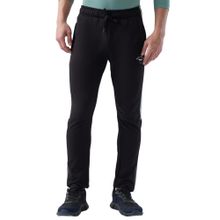 Park Avenue Men's Black Pure Cotton Solid Track Pant