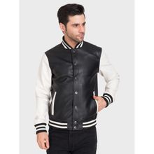 Justanned Monochrome Leather Jacket