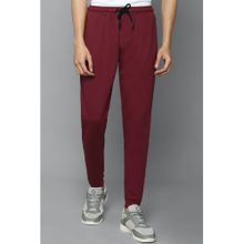 Allen Solly Maroon Jogger Pants