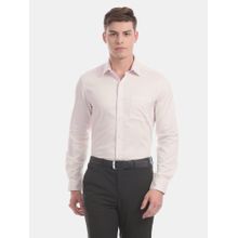 Arrow Pink Printed Formal Shirt