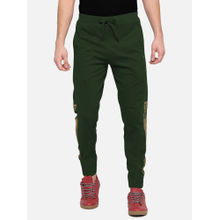 BULLMER Men Green Athleisure Sportswear Track Pants
