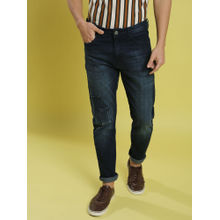 Campus Sutra Men Slim Fit Solid Stretch Stylish New Trends Blue Denim Jeans