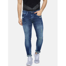 Campus Sutra Men Regular Stylish Blue Jeans