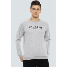 Louis Philippe Jeans Grey Sweatshirt